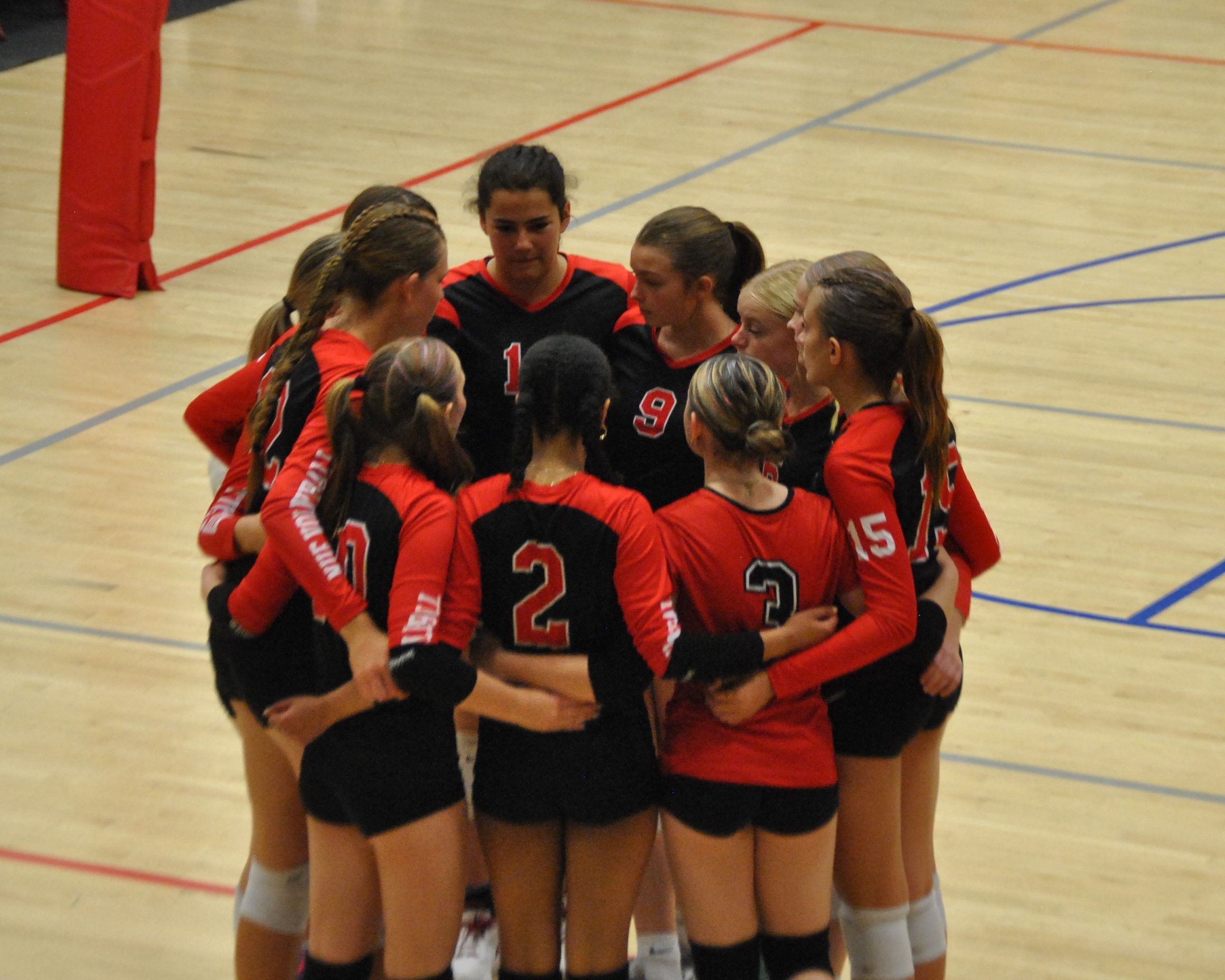 team huddle